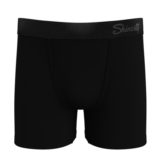 The Threat Level Midnight | Black Boy's Boxer Briefs