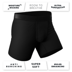 The Zero Shades of Grey | Black Ball Hammock® Pouch Underwear 3 Pack