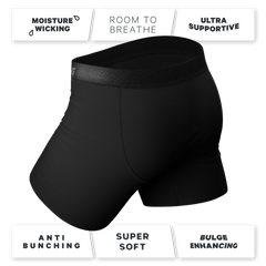 The Threat Level Midnight | Black Ball Hammock® Pouch Underwear