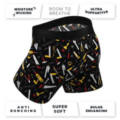 The Tool Belt | Hammer and Tools Ball Hammock® Pouch Underwear With Fly