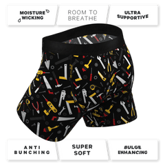 The Tool Belt | Hammer and Tools Ball Hammock® Pouch Underwear - Shinesty