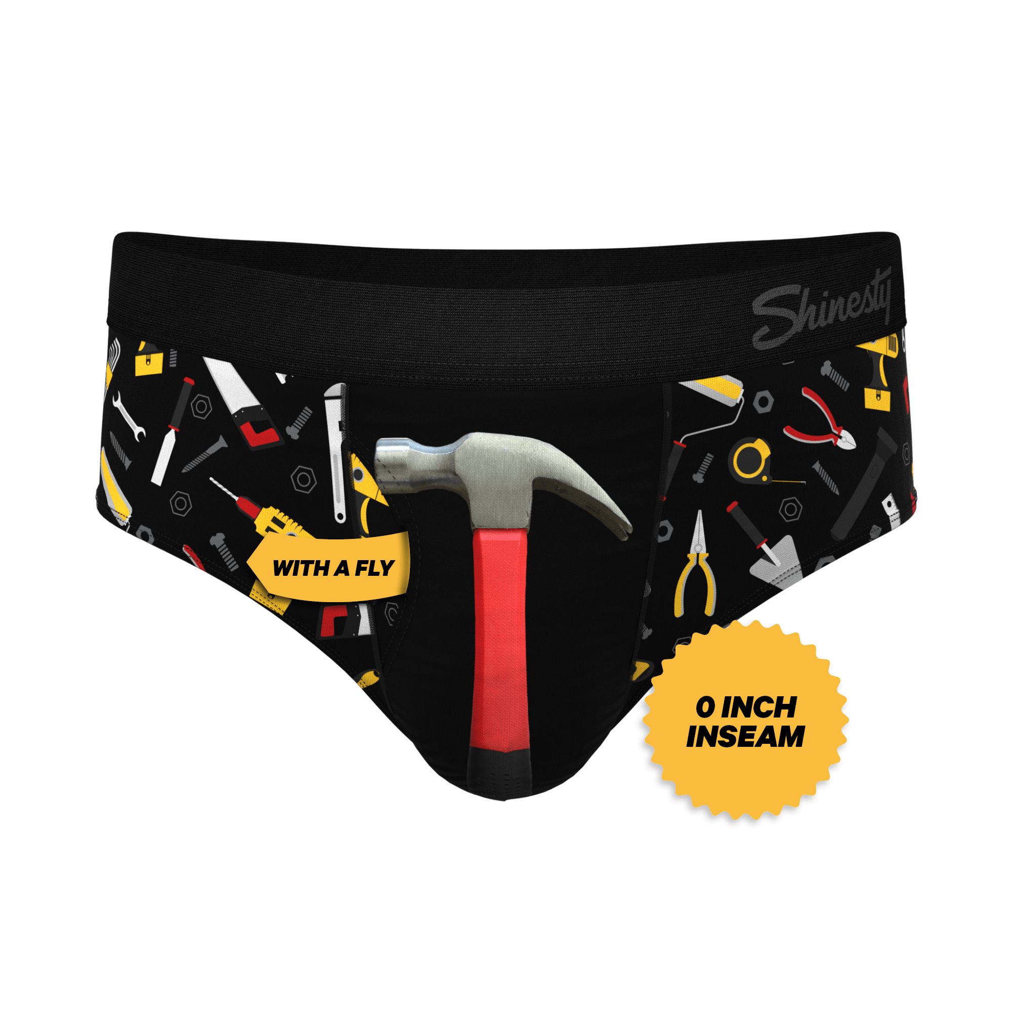 The Tool Belt | Hammer and Tools Ball Hammock® Pouch Underwear Briefs - Shinesty