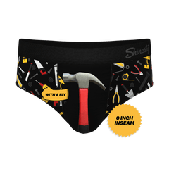 The Tool Belt | Hammer and Tools Ball Hammock® Pouch Underwear Briefs - Shinesty