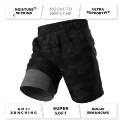 The Triple Play | Ball Hammock® 5 Inch Athletic Shorts 3 Pack