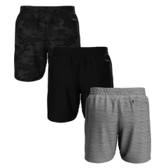 The Triple Play | Ball Hammock® 5 Inch Athletic Shorts 3 Pack