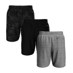 The Triple Play | Ball Hammock® 7 Inch Athletic Shorts 3 Pack