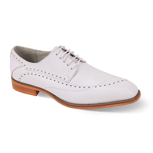 Giovanni Triston White Mens Dress Shoe