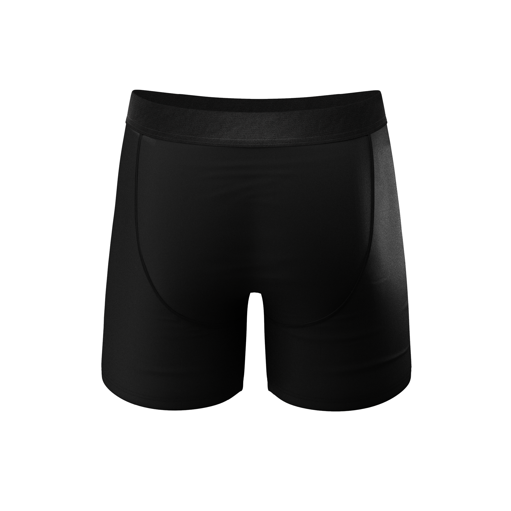 The 009 | Black Tuxedo Ball Hammock® Pouch Underwear With Fly