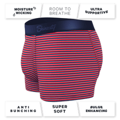 The US of A | USA Stripe Ball Hammock® Pouch Trunk Underwear