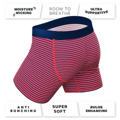 The US of A | USA Stripe Ball Hammock® Pouch Underwear With Fly