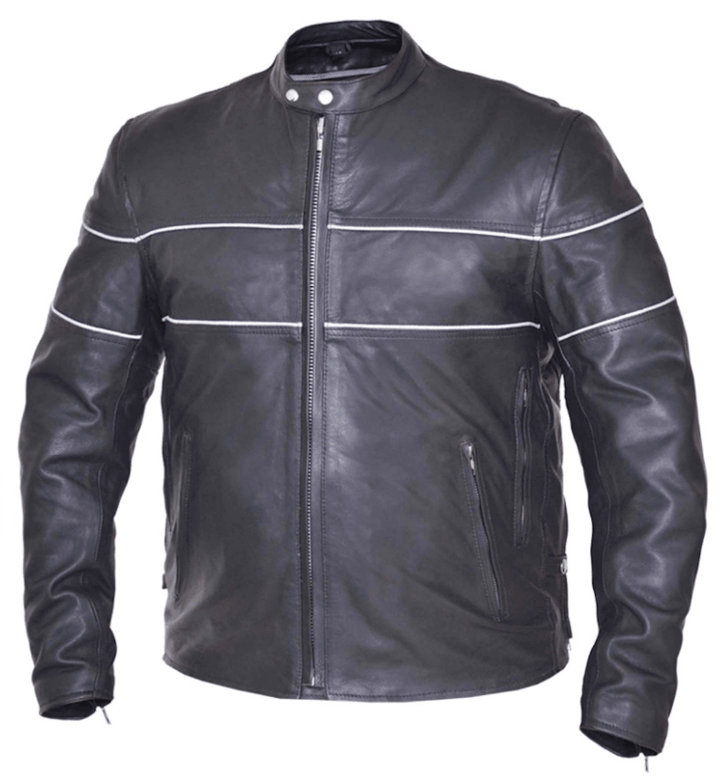 Unik International Mens Goatskin Leather Jacket