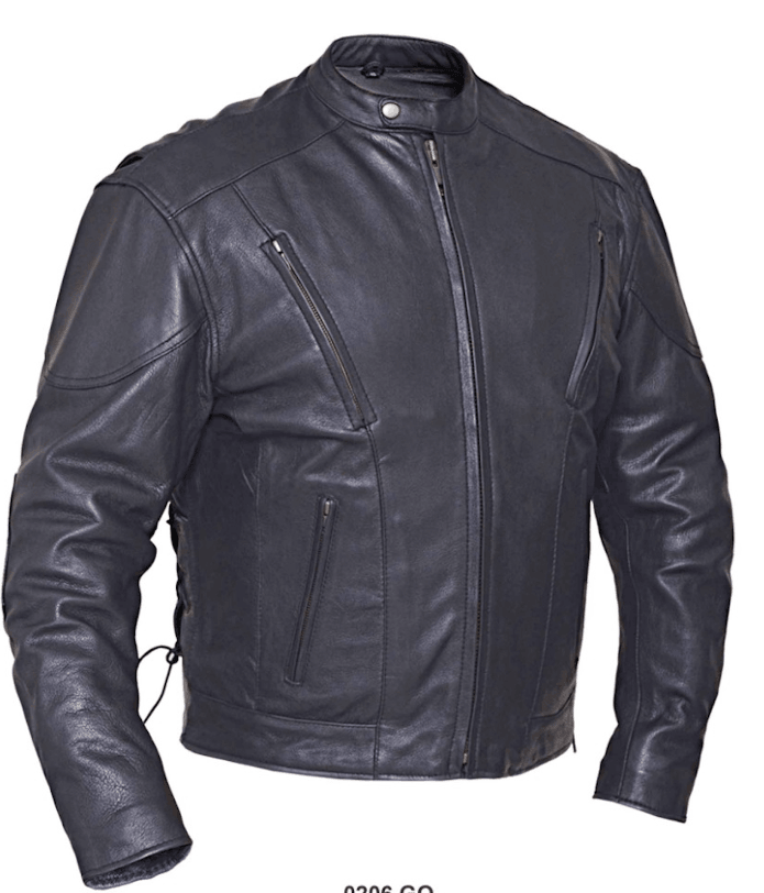 Unik International Mens Premium Leather Jacket