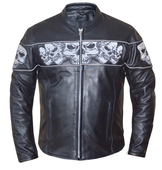 Unik International K-2306 COWHIDE MENS PREMIUM LEATHER JACKET