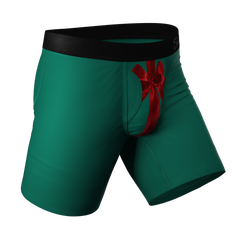 The Unwrap Me | Present Long Leg Ball Hammock® Pouch Underwear With Fly