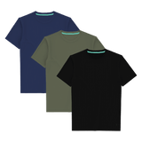 The Everyman™ Tee - 3 Pack | Crew Neck T-shirt 3 Pack ft. Super Stupid-Soft™ Fabric - Shinesty