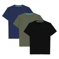 The Everyman™ Tee - 3 Pack | Crew Neck T-shirt 3 Pack ft. Super Stupid-Soft™ Fabric