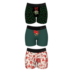 The Flirty Christmas | Women’s Boxers 3 Pack