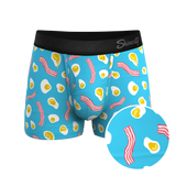 The Wakey Wakey | Eggs and Bacon Ball Hammock® Pouch Trunks Underwear