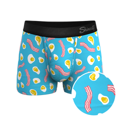 The Wakey Wakey | Eggs and Bacon Ball Hammock® Pouch Trunks Underwear