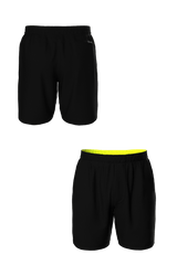 The Warm Up | Black and Neon Ball Hammock® 9 Inch Athletic Shorts