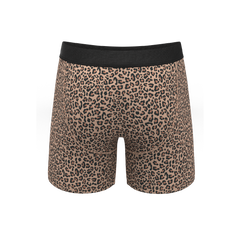 The Wild Cat | Leopard Print Ball Hammock® Pouch Underwear With Fly