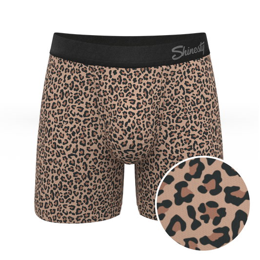 The Wild Cat | Leopard Print Ball Hammock® Pouch Underwear