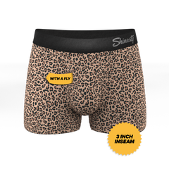 The Wild Cat | Leopard Print Ball Hammock® Pouch Trunks Underwear