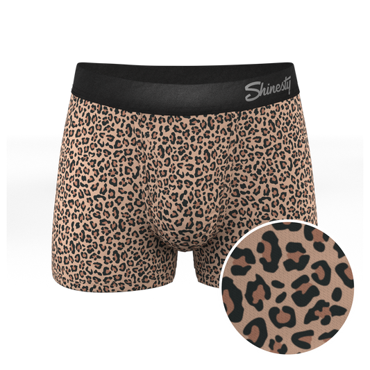 The Wild Cat | Leopard Print Ball Hammock® Pouch Trunks Underwear