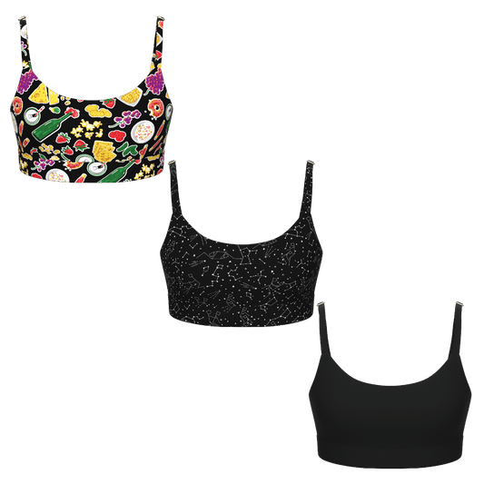 The Women's Only | Women's Bralette 3 Pack