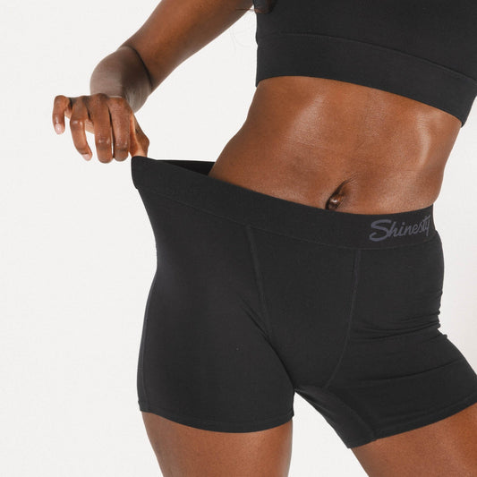 The Threat Level Midnight | Black Women’s Boxers - Shinesty