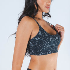 The Big Bang | Glow In The Dark Constellation Strappy Bralette