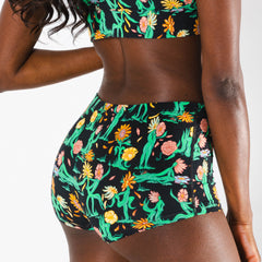 The Garden Of Breedin | Flower Print Modal Boyshort Underwear