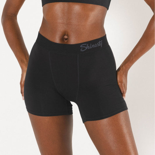 The Threat Level Midnight | Black Women’s Boxers - Shinesty