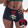 The Kiss Me There | Mistletoe Boyshort Underwear