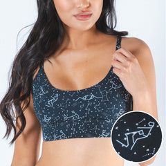 The Big Bang | Glow In The Dark Constellation Strappy Bralette