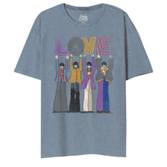 Yellow Submarine By The Beatles Loved Spelled Out Unisex T-Shirt