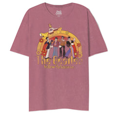 Yellow Submarine By The Beatles Half Floral Rainbow Unisex T-Shirt