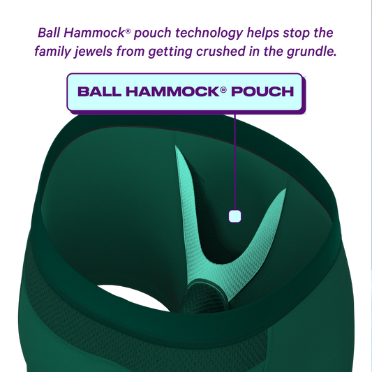 The Young Grasshopper | Green paradICE™ Cooling Ball Hammock® Pouch Underwear