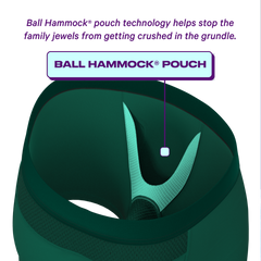 The Young Grasshopper | Green paradICE™ Cooling Ball Hammock® Pouch Underwear