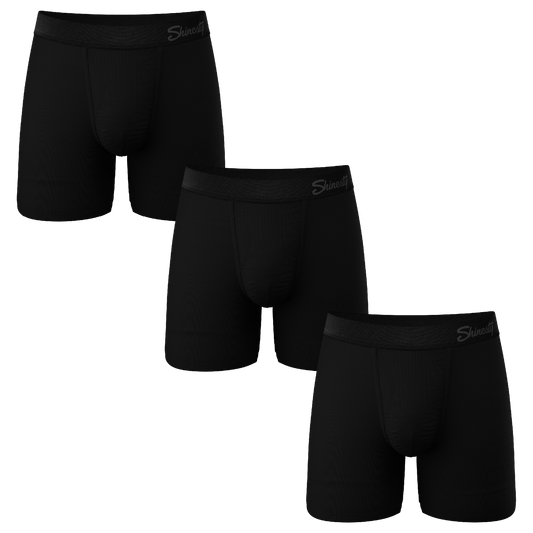 The Zero Shades of Grey | Black Ball Hammock® Pouch Underwear 3 Pack