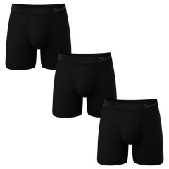 The Zero Shades of Grey | Black Ball Hammock® Pouch Underwear 3 Pack