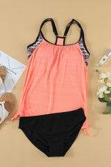 Scoop Neck Top and Brief Swim Set - Flyclothing LLC