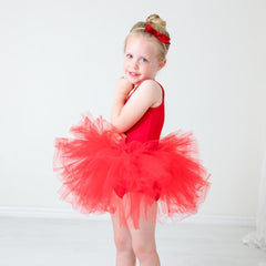 Red Tank Tutu Leotard - Mila & Rose ®