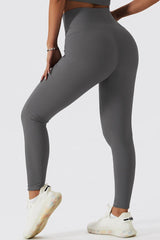 Basic Bae Crossover Waist Active Leggings - Trendsi