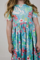 Spring Breeze S/S Pocket Twirl Dress