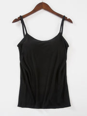 Scoop Neck Adjustable Strap Cami Trendsi