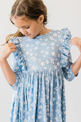 Bluebell 3/4 Ruffle Twirl Dress - Mila & Rose ®