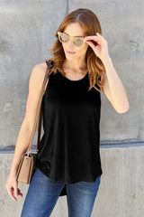 Basic Bae Bamboo Full Size Round Neck Tank Trendsi