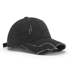 Raw Hem Adjustable Cap Trendsi