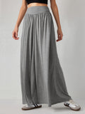 High Waist Wide Leg Pants Trendsi